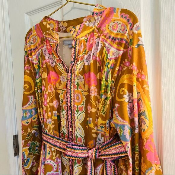 ANTONIO MELANI Brynn Cotton Voile Long Sleeve Dress - Picture 8 of 12